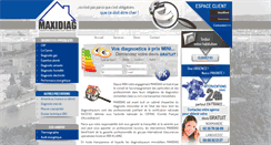 Desktop Screenshot of maxidiag.fr
